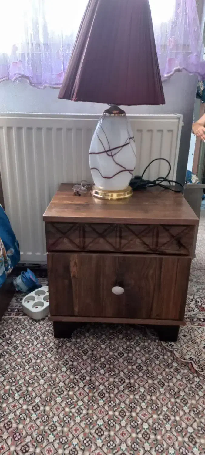 تخت خواب چوبی دوطبقه|تخت و سرویس خواب|پرند, فاز ۶|دیوار