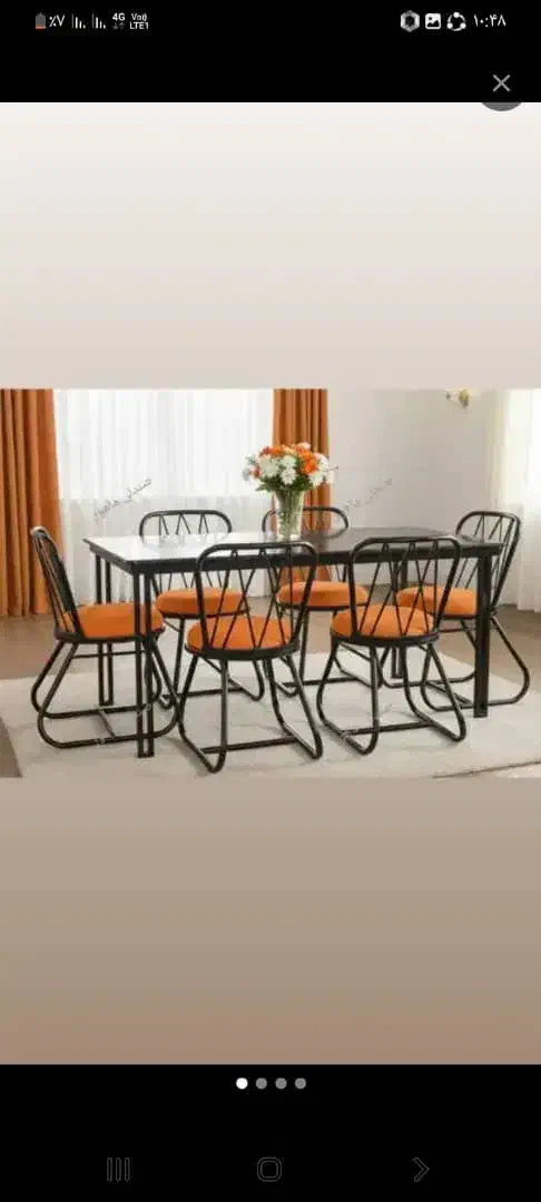 صندلی فلزی طرح mahlin|صندلی و نیمکت|بهبهان, |دیوار