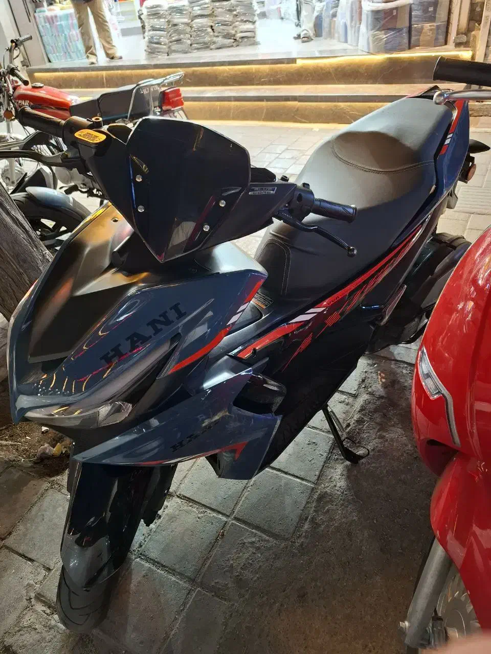 متور هانی ایروکس ۱۵۵ گلکسی معاوضه با ماشین|موتورسیکلت|مشهد, حسینآباد|دیوار