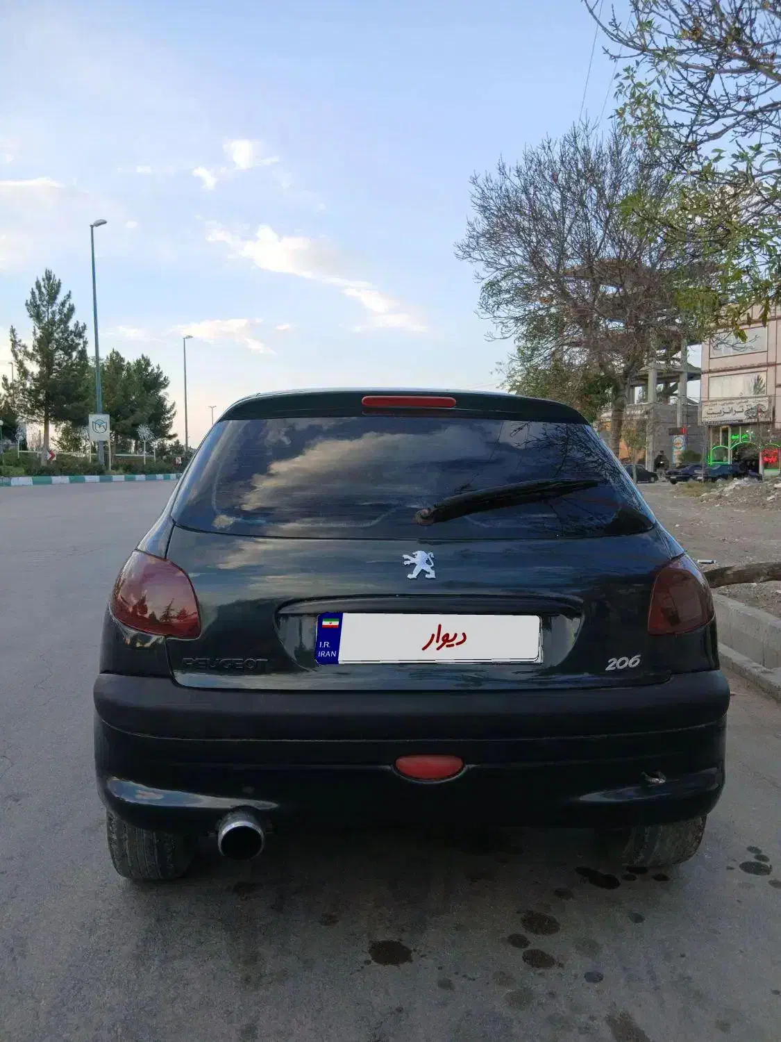 پژو206مدل 81دوررنگ|خودرو سواری و وانت|اردبیل, |دیوار