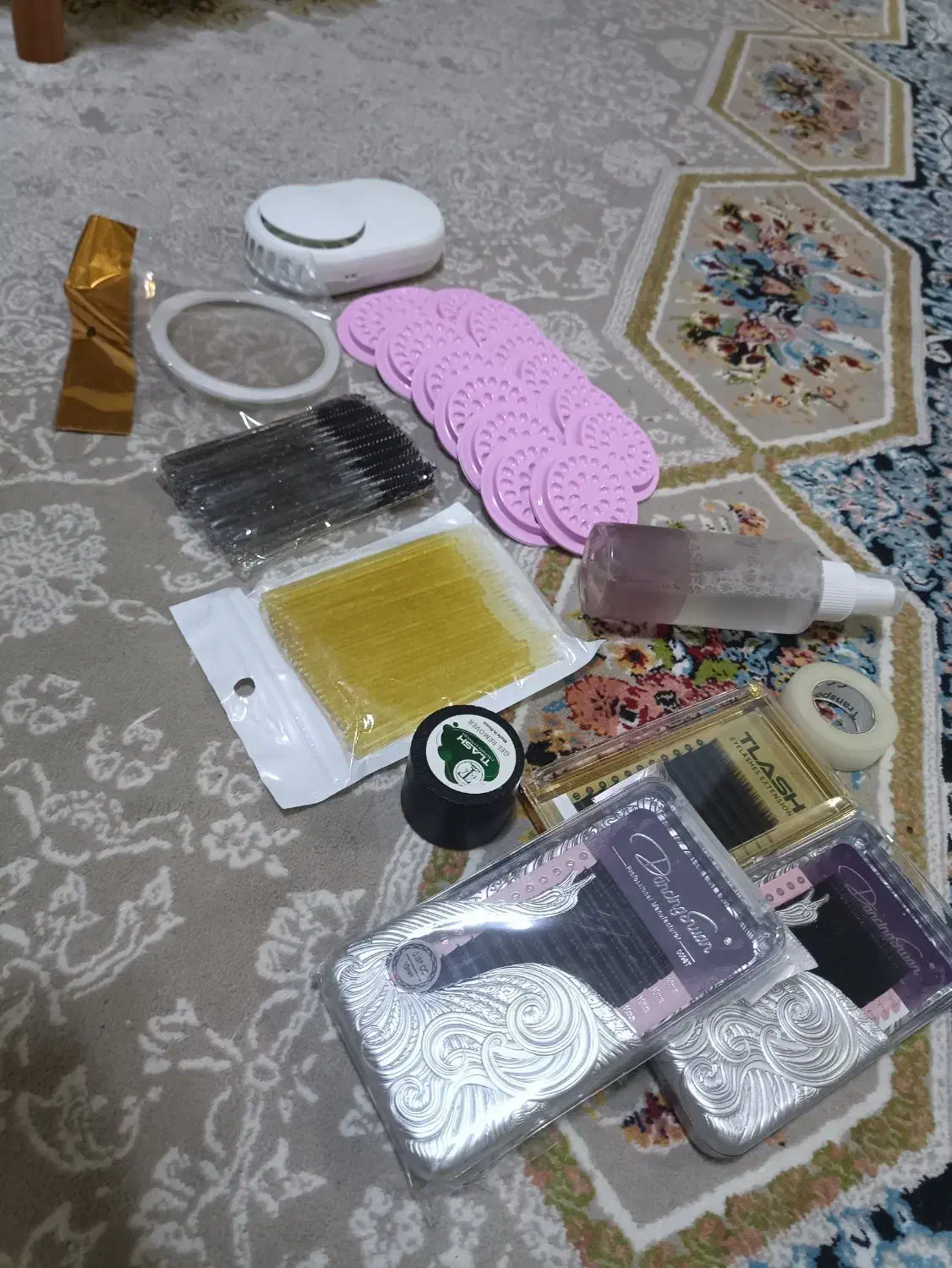 وسایل اکستنشن مژه نو نو|آرایشی، بهداشتی، درمانی|وحیدیه, |دیوار