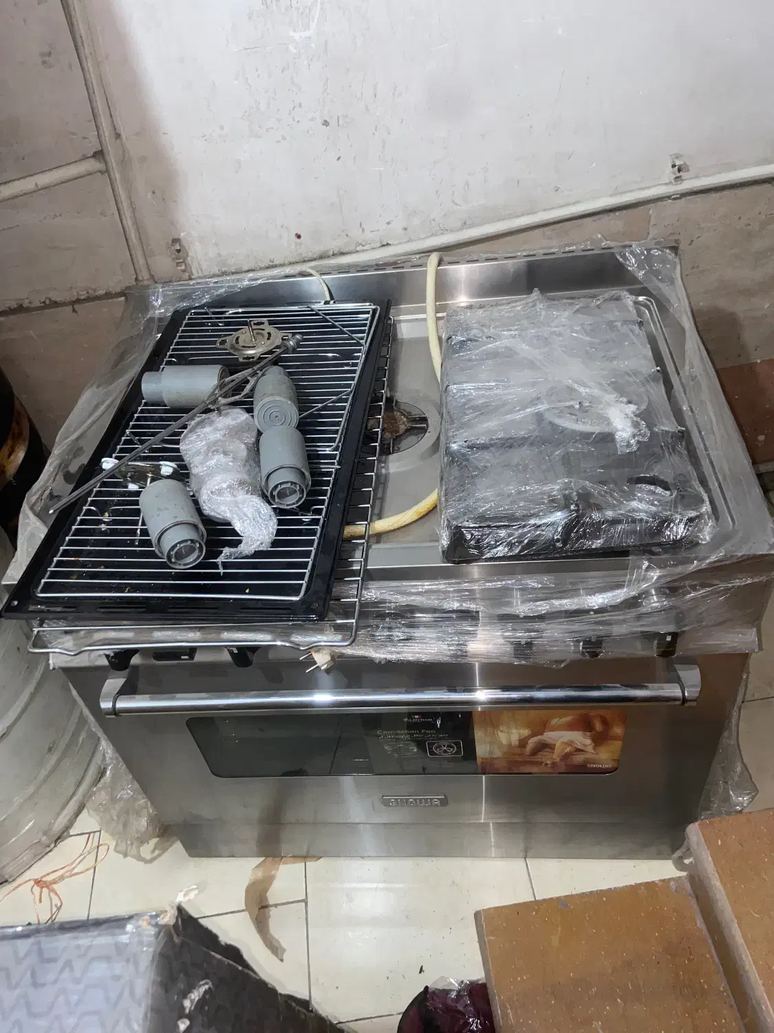 اجاق گاز فر دار پنج شعله مارک اسنوا|اجاق گاز و لوازم برقی پختوپز|تهران, جوادیه|دیوار