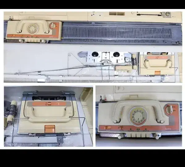 دو عدد دستگاه بافتنی برادر 840و830|چرخ خیاطی و ریسندگی|قائن, |دیوار