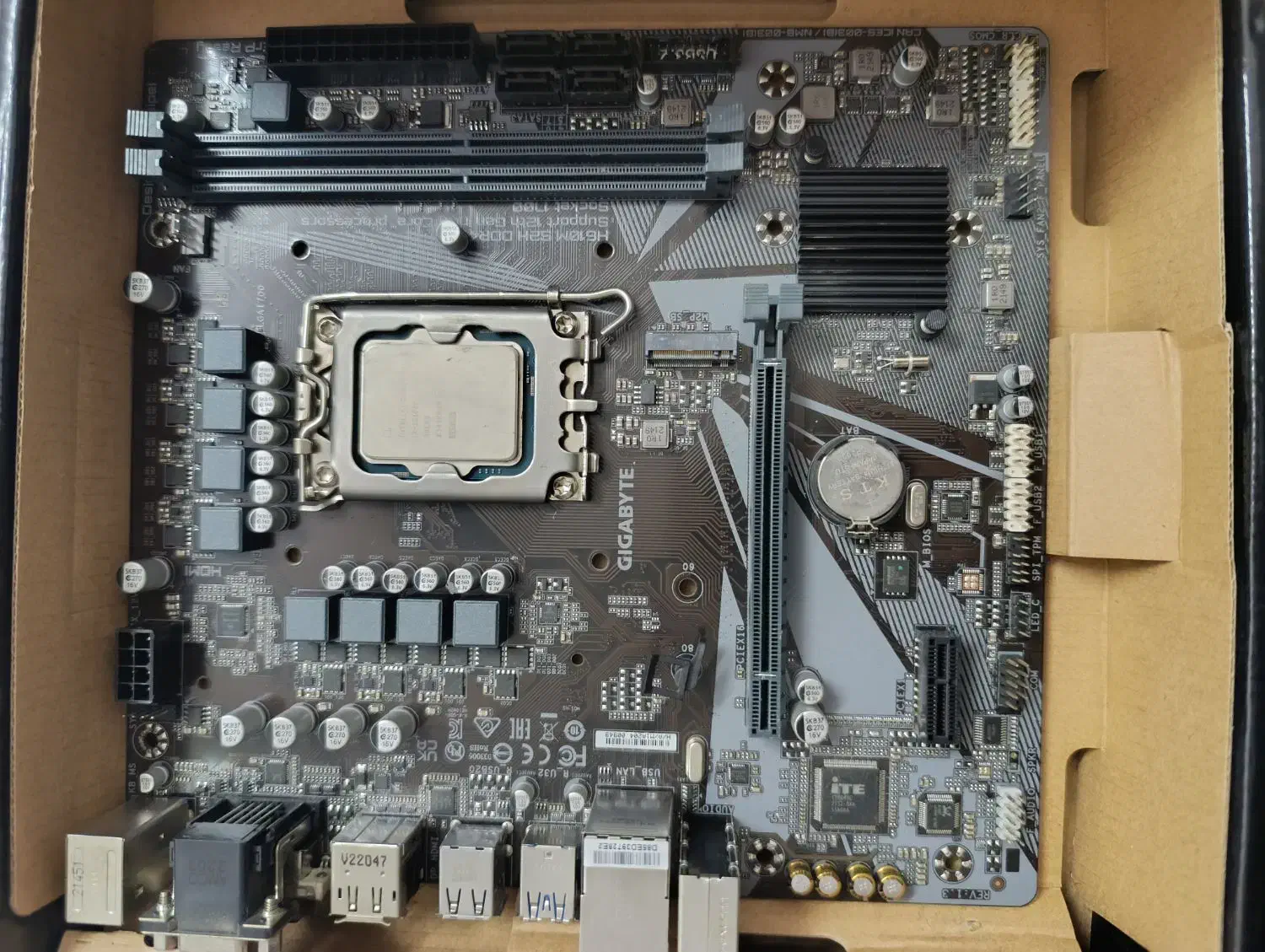 h610giga m.2 i3 12100f|قطعات و لوازم جانبی رایانه|گرگان, |دیوار