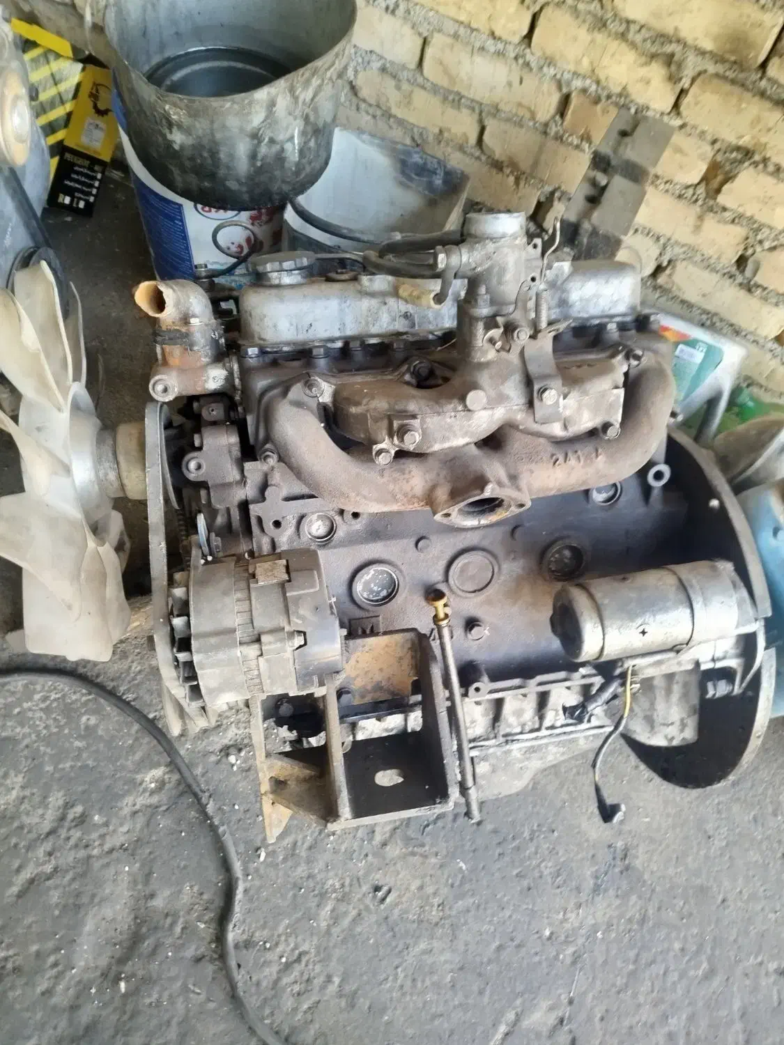 موتور چهارسیلندر ایسوزو|قطعات یدکی و لوازم جانبی|ری, دولت‌آباد|دیوار