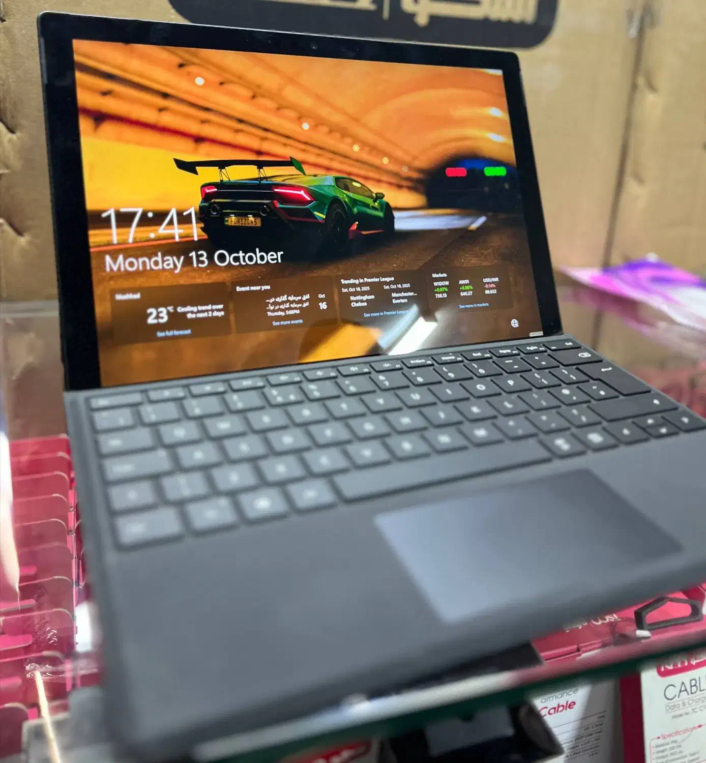 سورفیس Surface pro 7+|رایانه همراه|تربت‌حیدریه, کوه سنگی|دیوار