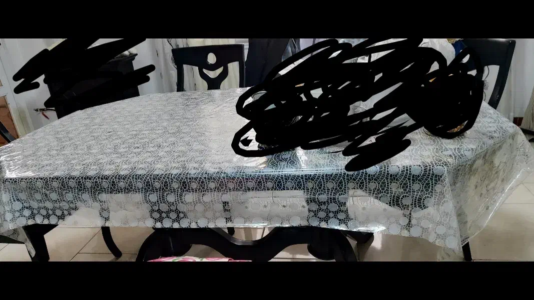 میز غذاخوری 6نفره|میز و صندلی غذاخوری|رشت, پل تالشان|دیوار