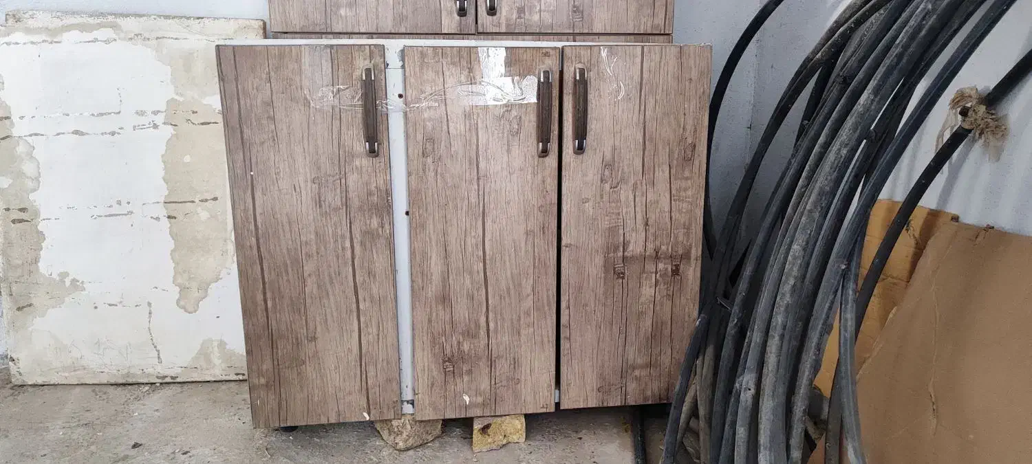 دو عدد کابینت زیر سینک و بالای سینک|مصالح و تجهیزات ساختمان|هشتگرد, فاز ۳ مهستان|دیوار