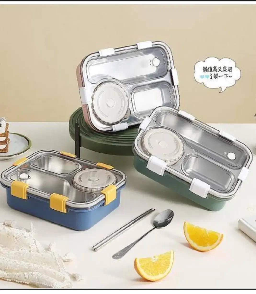 ظرف‌ غذاهایی‌ استیل‌ وقاشق‌ چنگال‌ عروسگی|ظروف نگهدارنده، پلاستیکی، یک‌بارمصرف|اراک, |دیوار