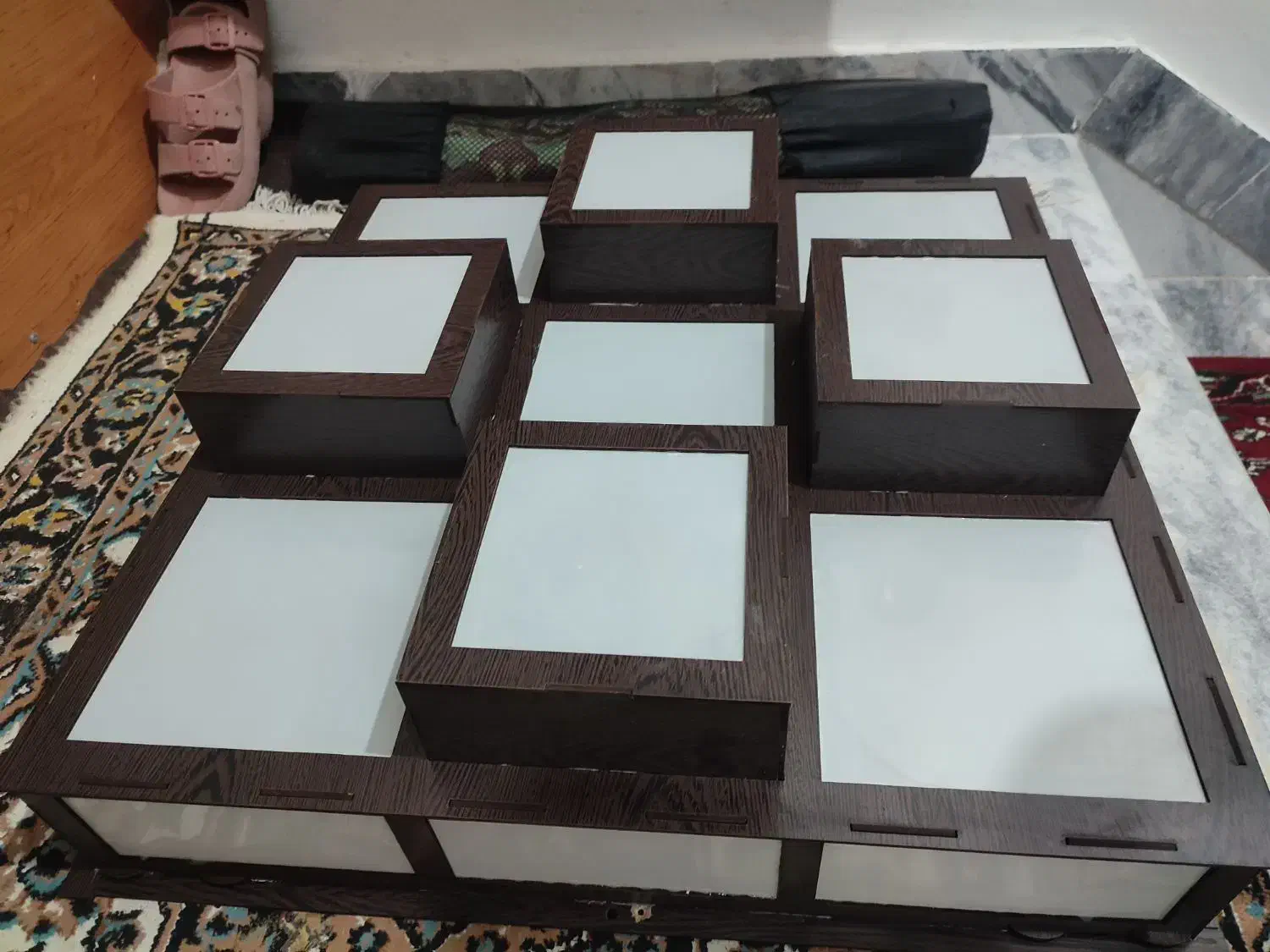 لوستر سقفی|لوستر و چراغ آویز|مشهد, پورسینا|دیوار