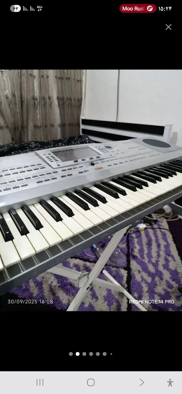 ارگ Pa80|پیانو، کیبورد، آکاردئون|رشت, نظری|دیوار