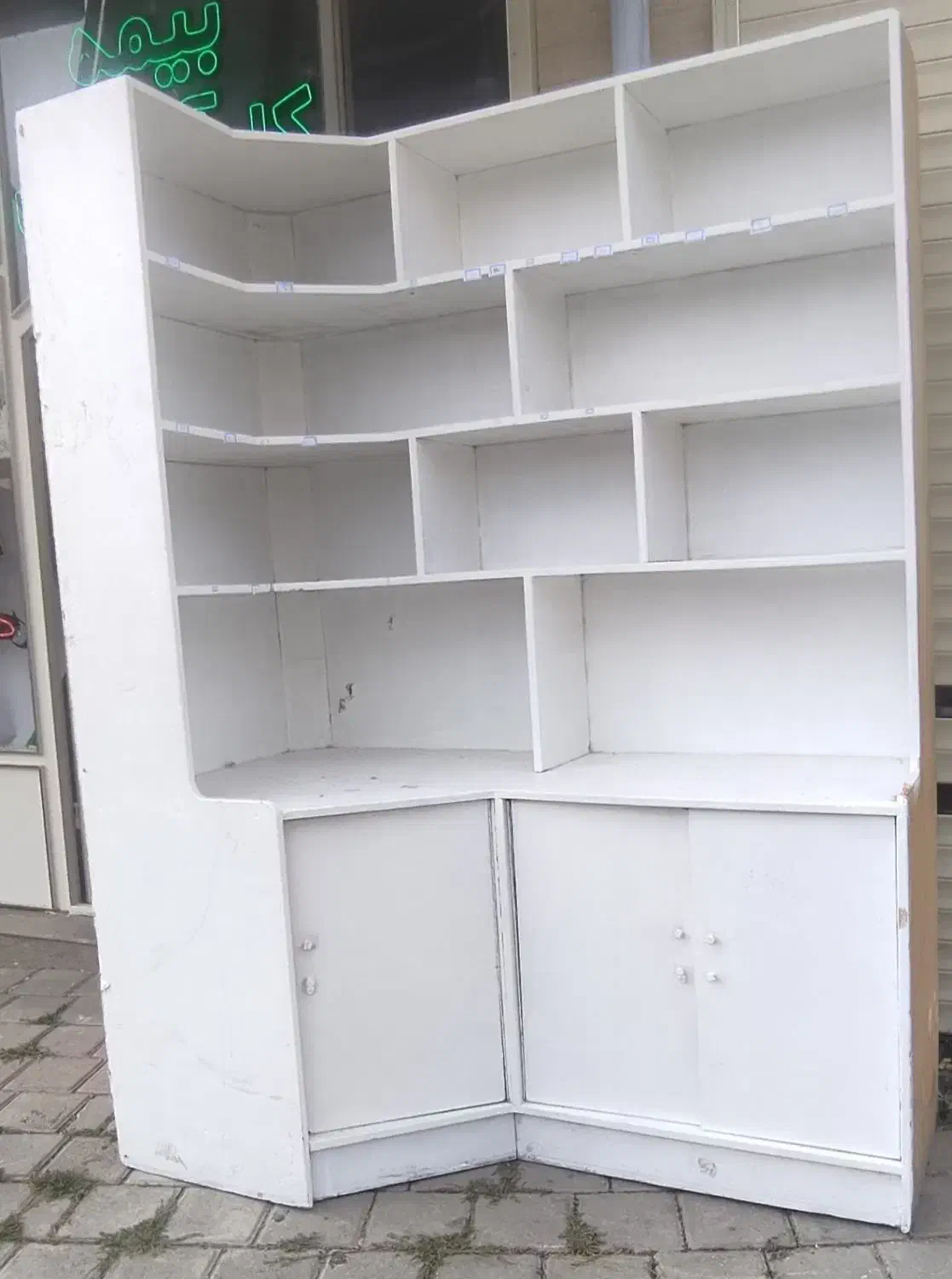 قفسه و پارتیشن|کتابخانه، شلف، قفسه‌های دیواری|بستان آباد, |دیوار