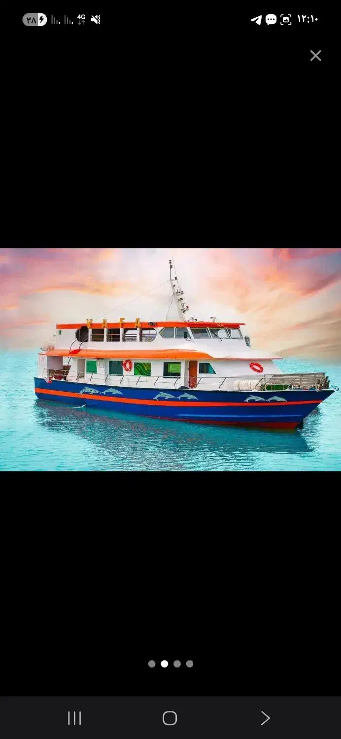 کشتی تفریحی تورهرمز قشم هنگام غواصی|تور و چارتر|قشم, |دیوار