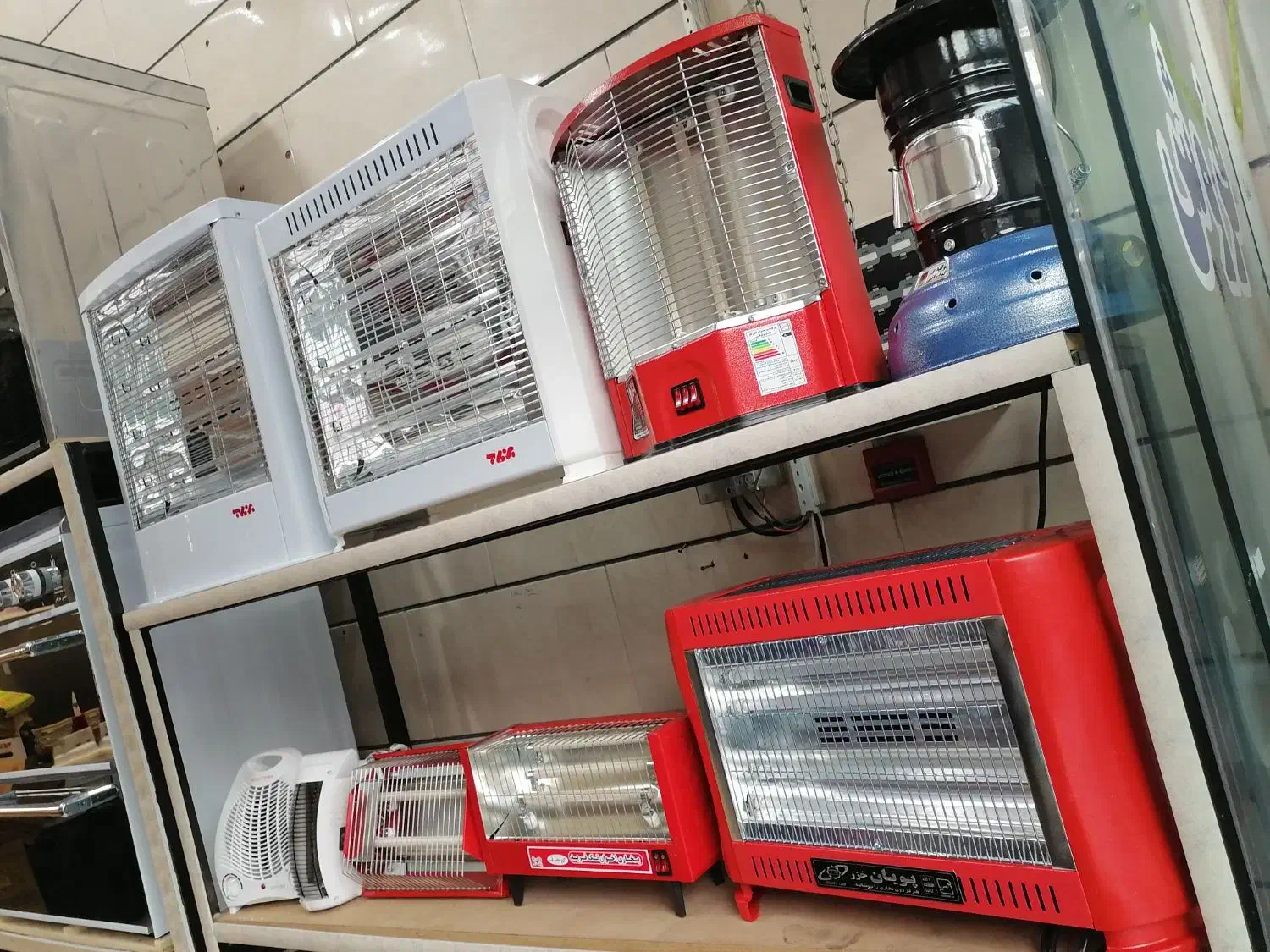 هیتر برقی ساده و فن دار|بخاری، هیتر، شومینه|شیراز, شهرک سراج‎|دیوار