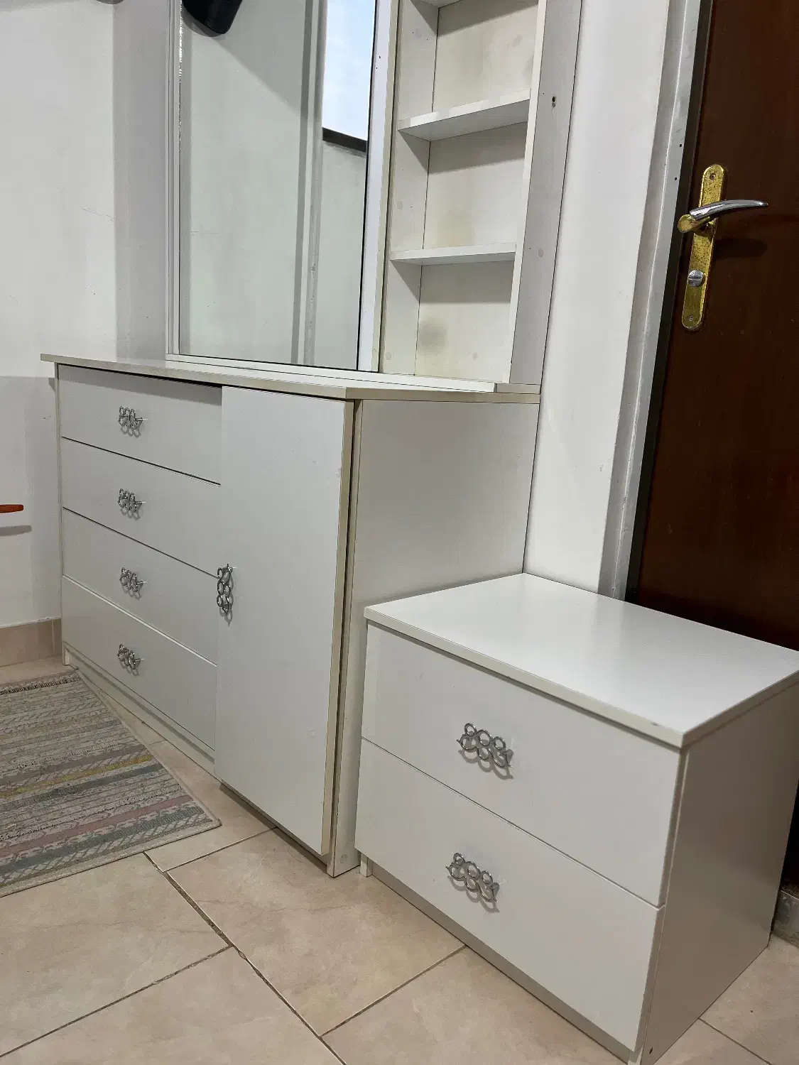 کشو و آینه|جاکفشی، کمد، دراور|قائم‌شهر, |دیوار