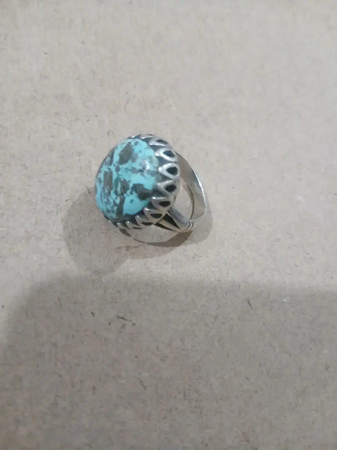 انگشتر فیروزه|زیورآلات و اکسسوری|میاندوآب, |دیوار