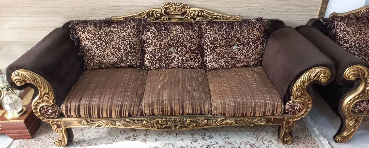 مبل سلطنتی و راحتی|مبلمان خانگی و میز عسلی|قوچان, |دیوار