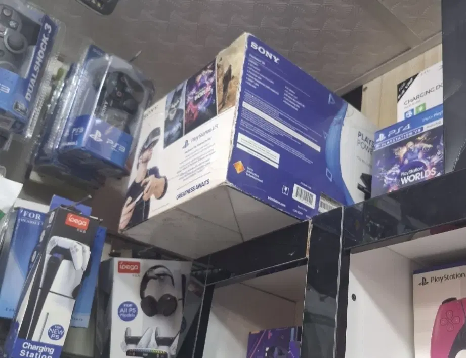 هدست واقعیت مجازی سونی PLAY STATION VRمناسب PS4|کنسول، بازی ویدئویی و آنلاین|قم, ارم|دیوار