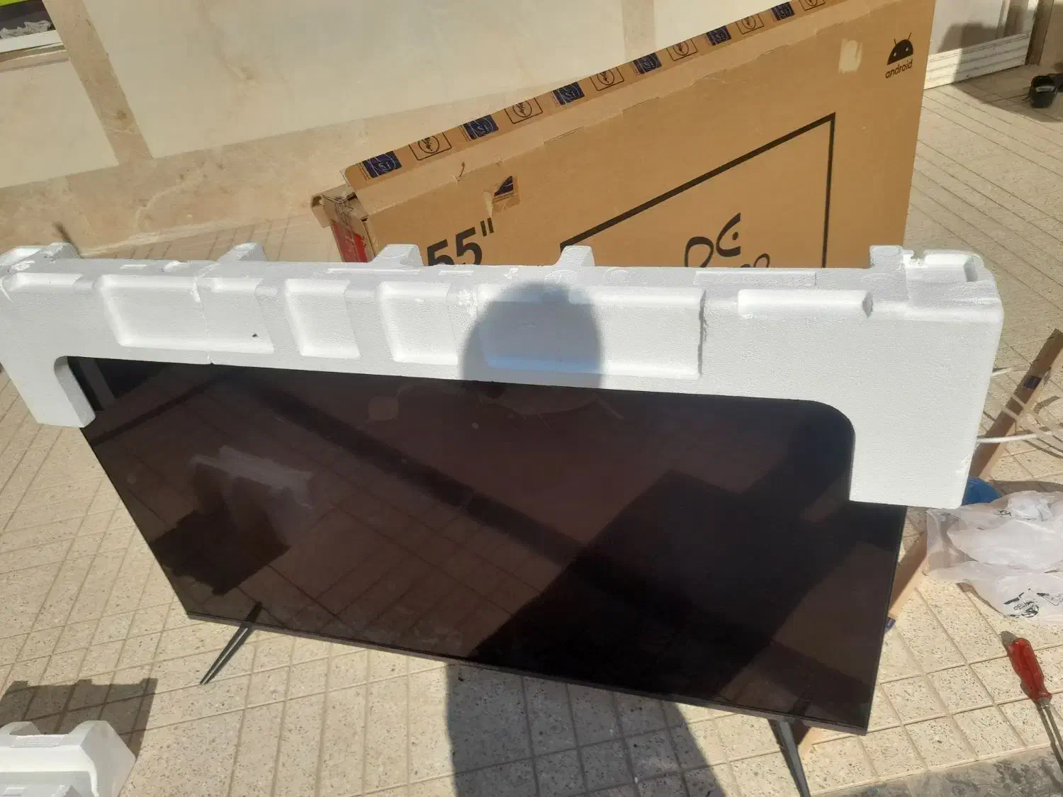 ال ای دی55 دو|تلویزیون و پروژکتور|کرمان, |دیوار