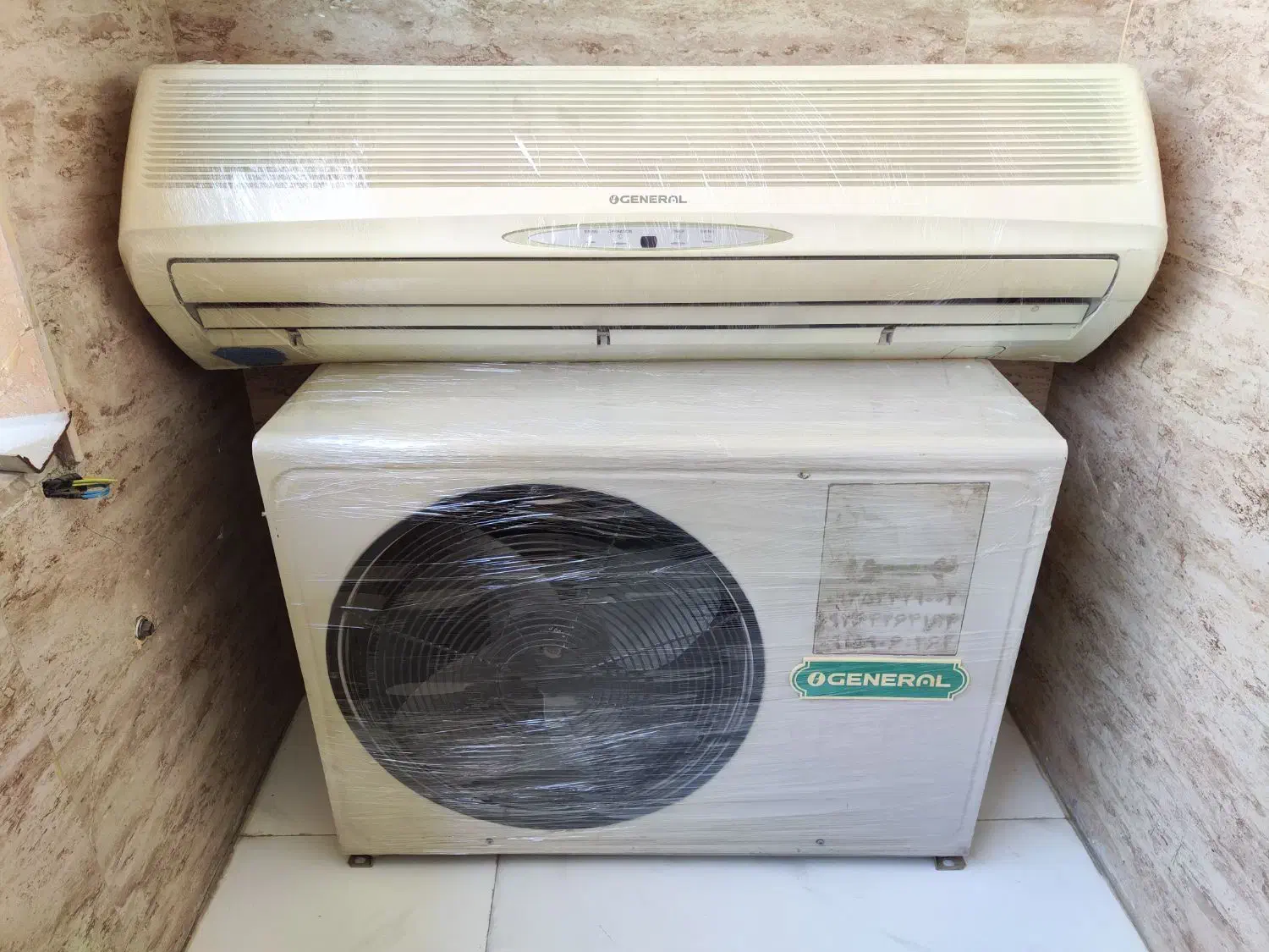 کولرگازی ۲۴ هزار اوجنرال اصل ژاپن|کولر گازی و فنکوئل|مشهد, الهیه|دیوار