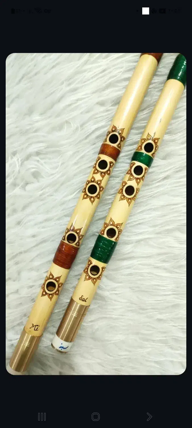 نی هفت بند برند نعمتی هر عدد ساده ۱۵۰۰|سازهای بادی|رشت, باهنر|دیوار