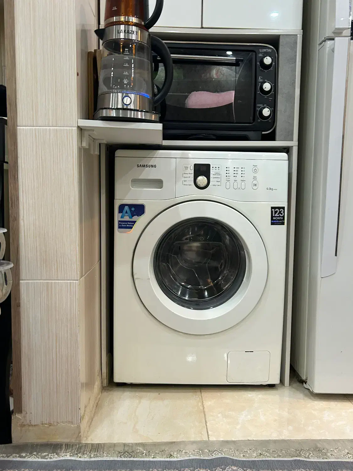 لباسشوی ۶ کیلویی|ماشین لباسشویی و خشک‌کن لباس|محمدیه-قزوین, |دیوار