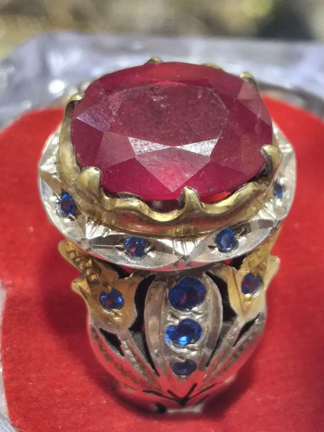 انگشتر یاقوت تاجیکستان|جواهرات|زاهدان, |دیوار