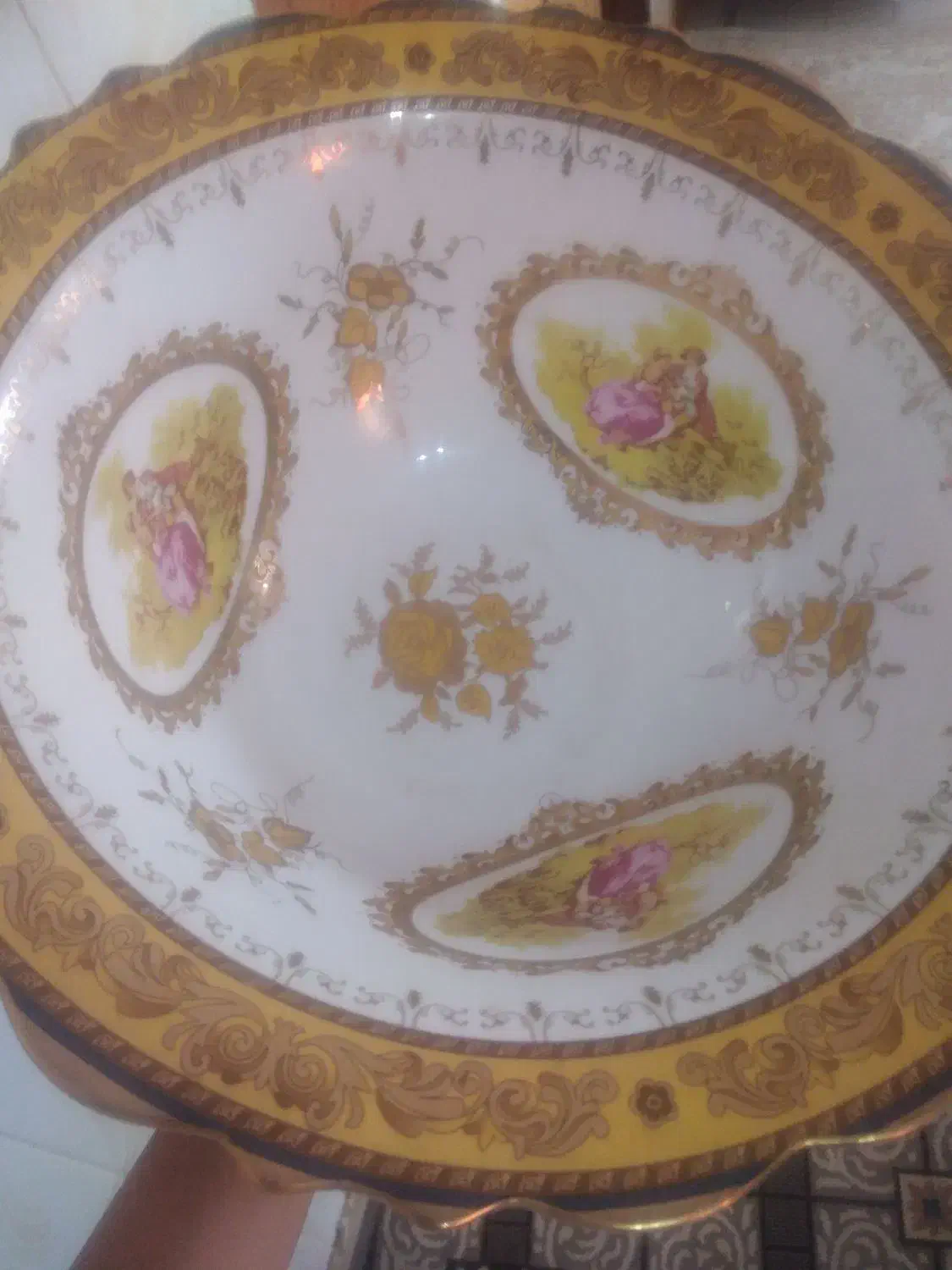 ظرف میوه خوری بزرگ شیک مارک لیلی و مجنون|ظروف سرو و پذیرایی|بیرجند, |دیوار