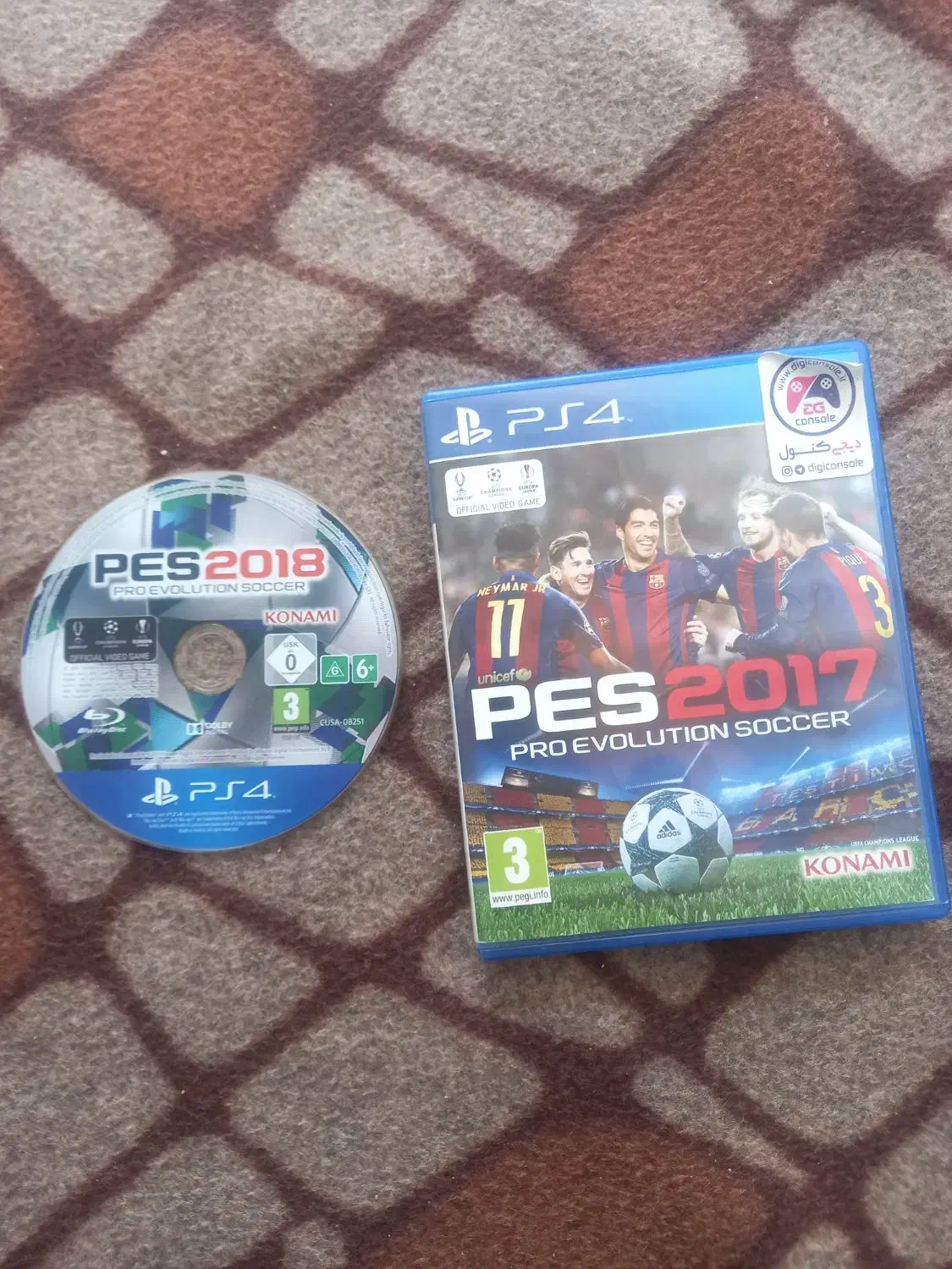 PES2018 PES2017 برایps4ps5بازی|کنسول، بازی ویدئویی و آنلاین|اردبیل, |دیوار