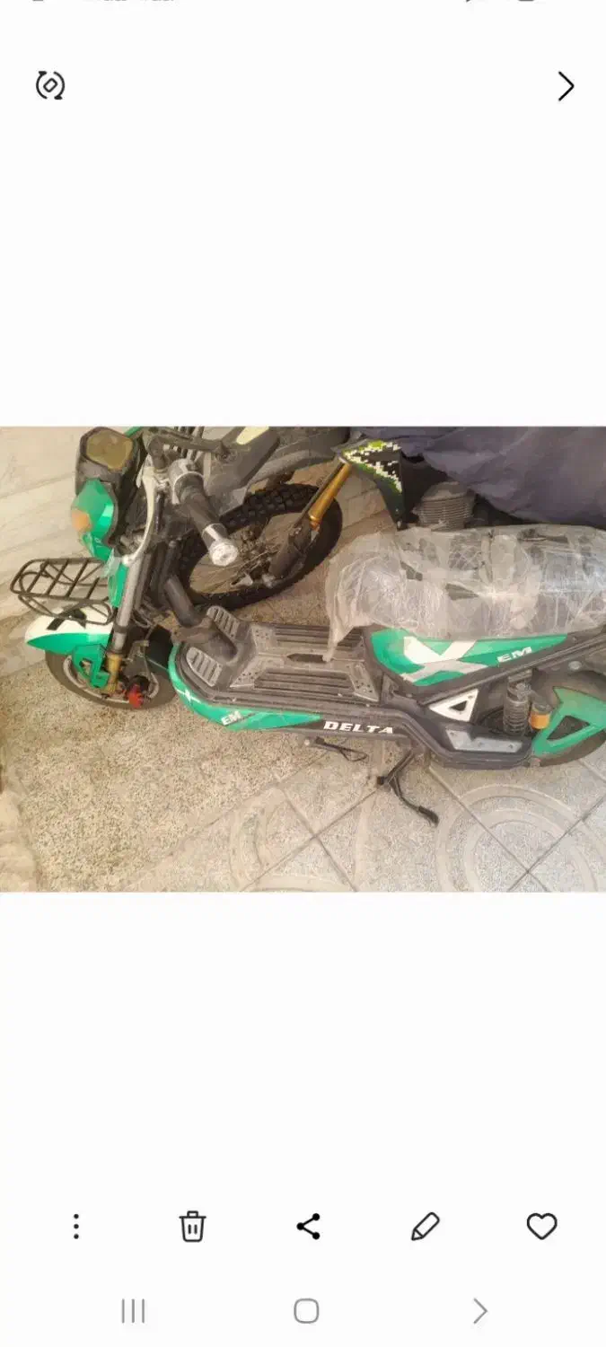 شاسی اسکوتربرقی۱۰۰۰وات|دوچرخه، اسکیت، اسکوتر|تهران, امیریه|دیوار