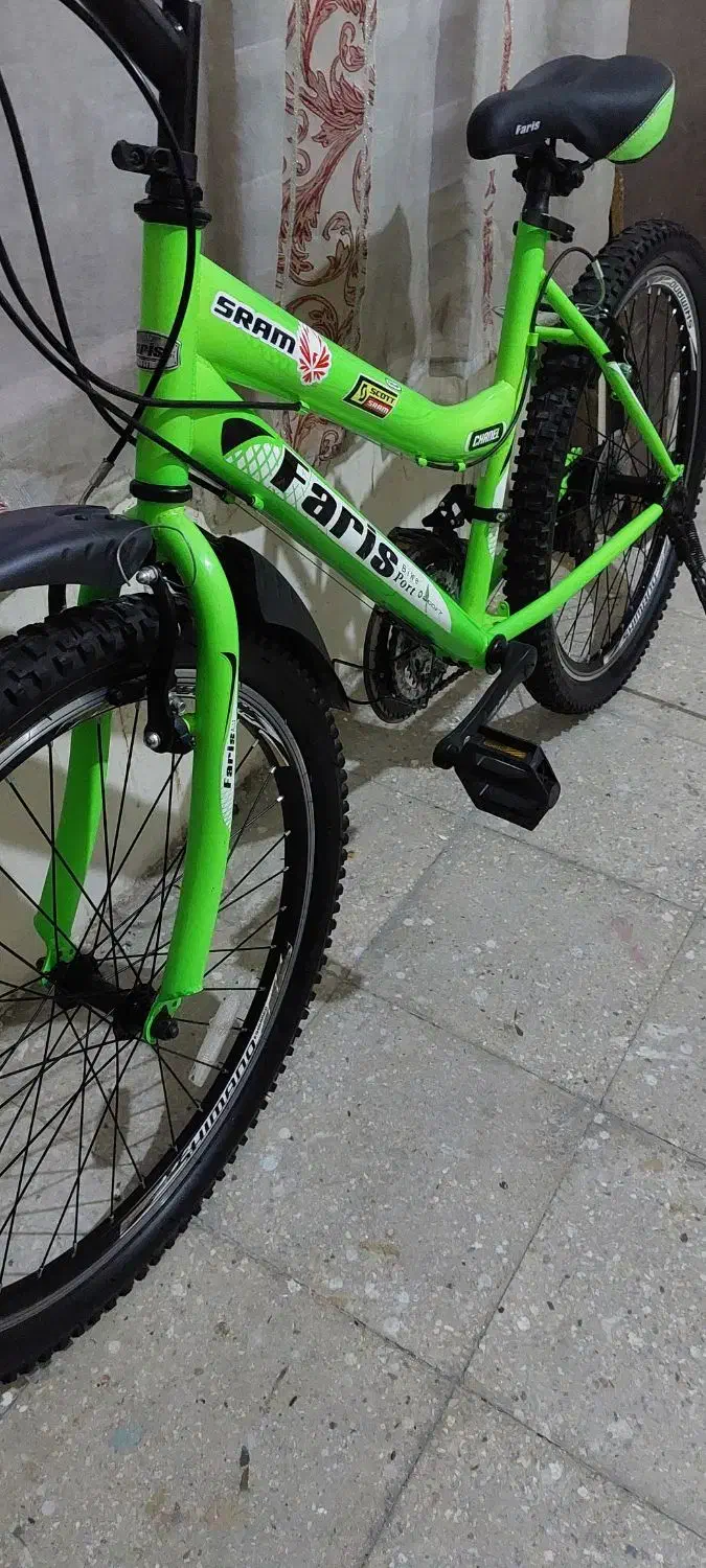 دوچرخه دنده ای سایز ۲۴|دوچرخه، اسکیت، اسکوتر|تهران, عباسی|دیوار