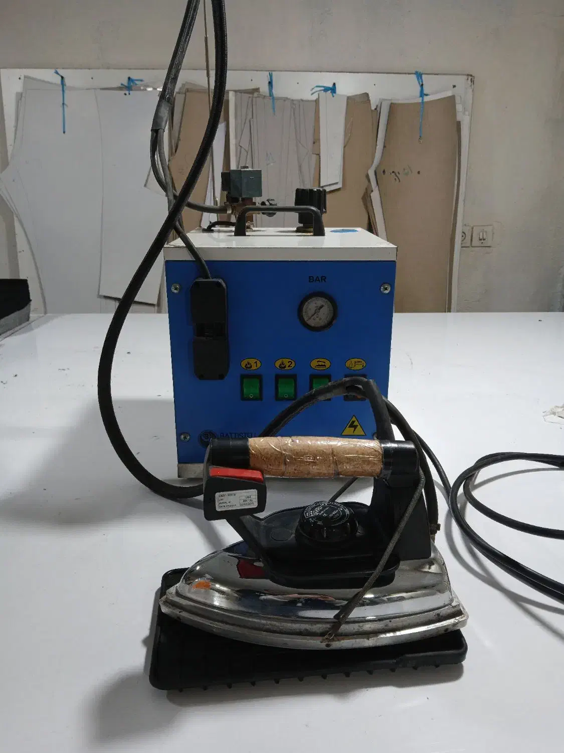 اتو  بخار پرس ایتالیایی اصل|اتو و لوازم اتو|تهران, ابوذر|دیوار