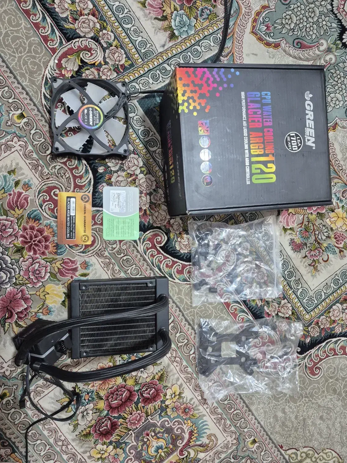 خنک کننده مایع پردازنده گرین green|قطعات و لوازم جانبی رایانه|تهران, فلسطین (میدان انقلاب)|دیوار