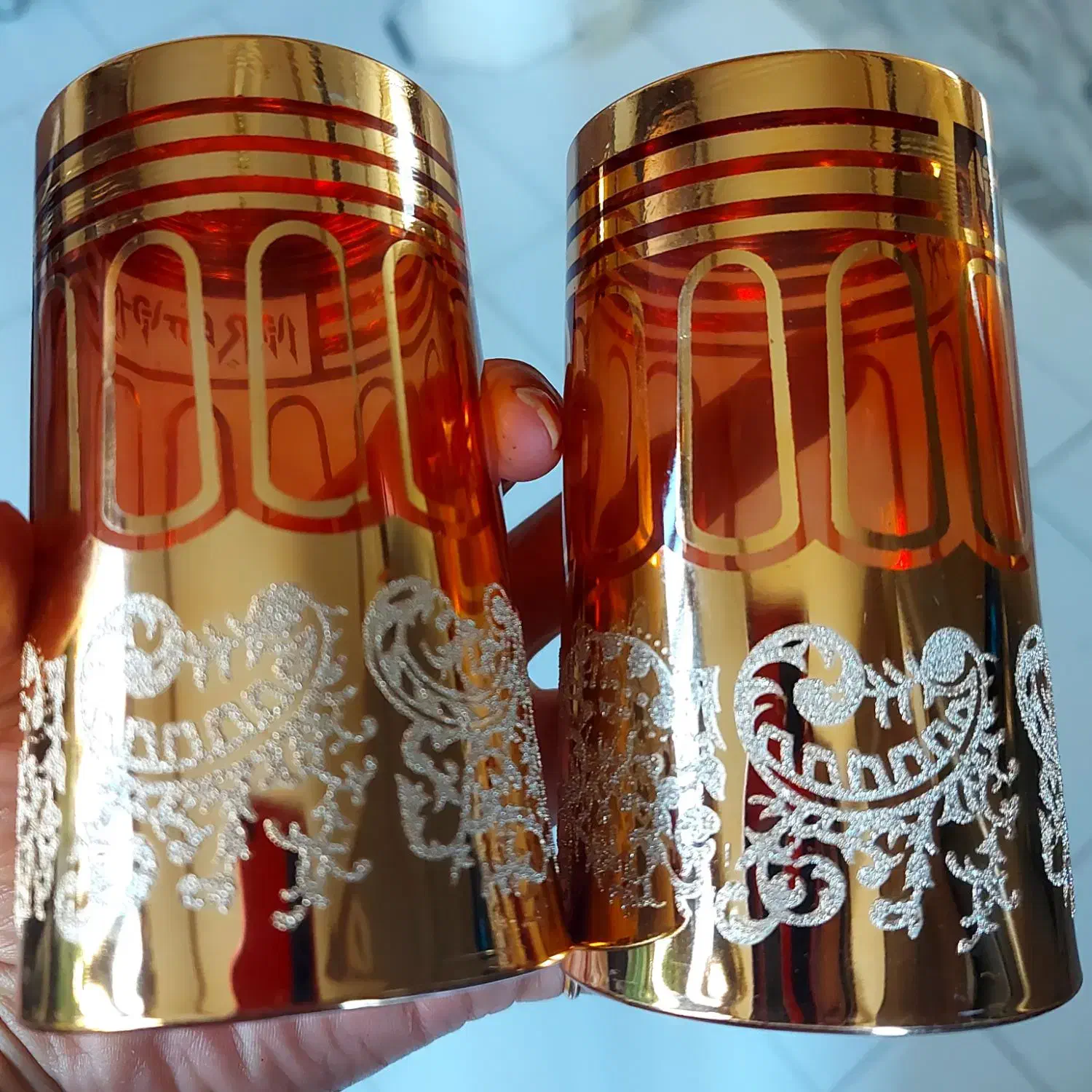 لیوان|ظروف سرو و پذیرایی|بابل, |دیوار