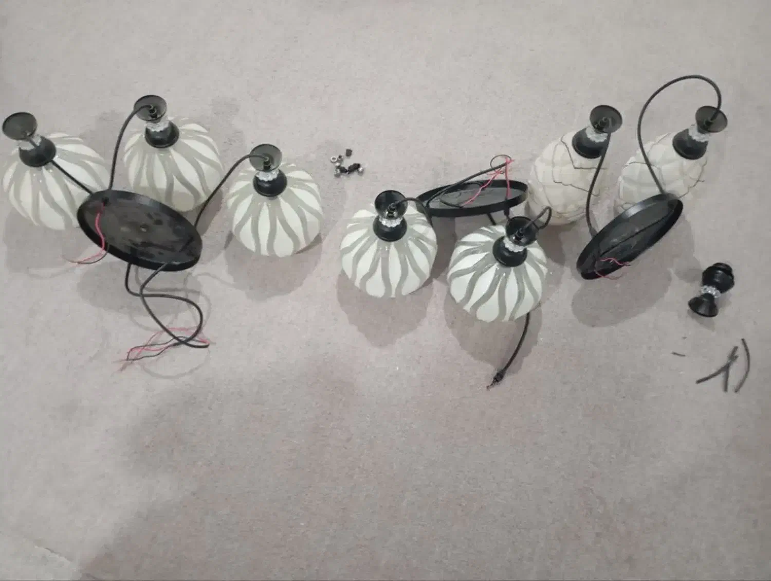 فروش لوستر اویز|لوستر و چراغ آویز|فولادشهر, A6|دیوار