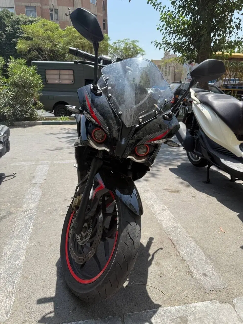 متور Rs اسپرت bajaj مدل 95|موتورسیکلت|تهران, دهقان|دیوار