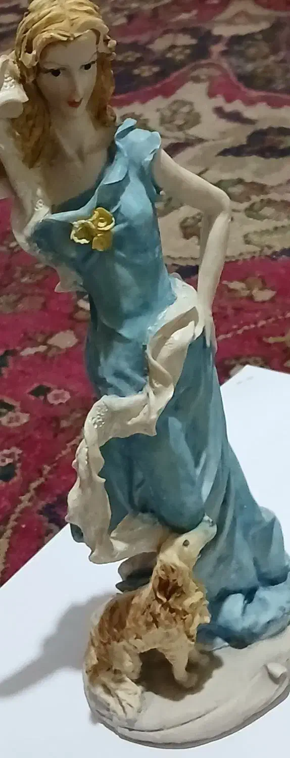 مجسمه دختر مو طلایی|مجسمه، تندیس، ماکت|سلماس, |دیوار