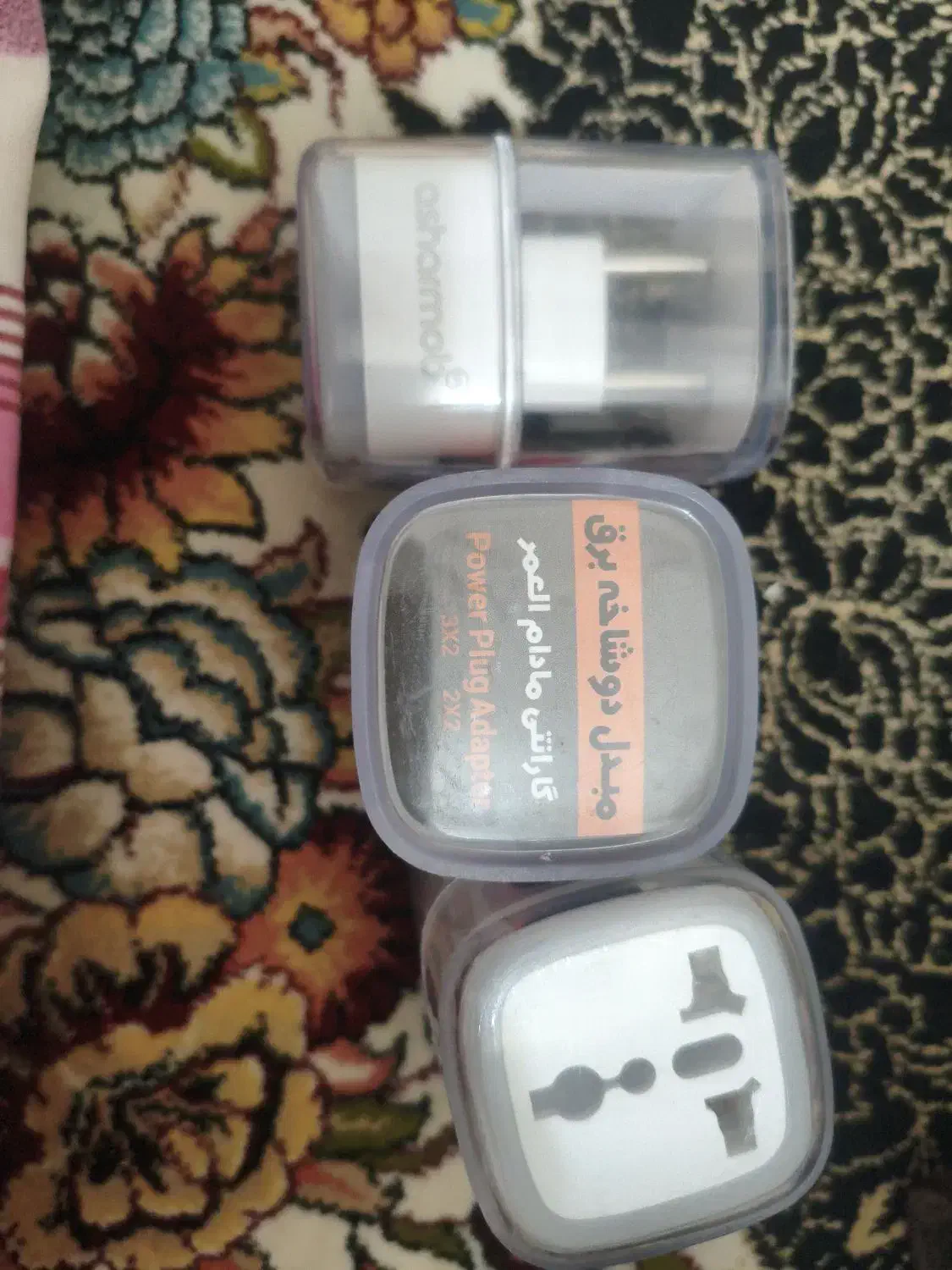 تبدیل 3 به 2 چراغ دار|لوازم جانبی موبایل و تبلت|قم, پردیسان|دیوار