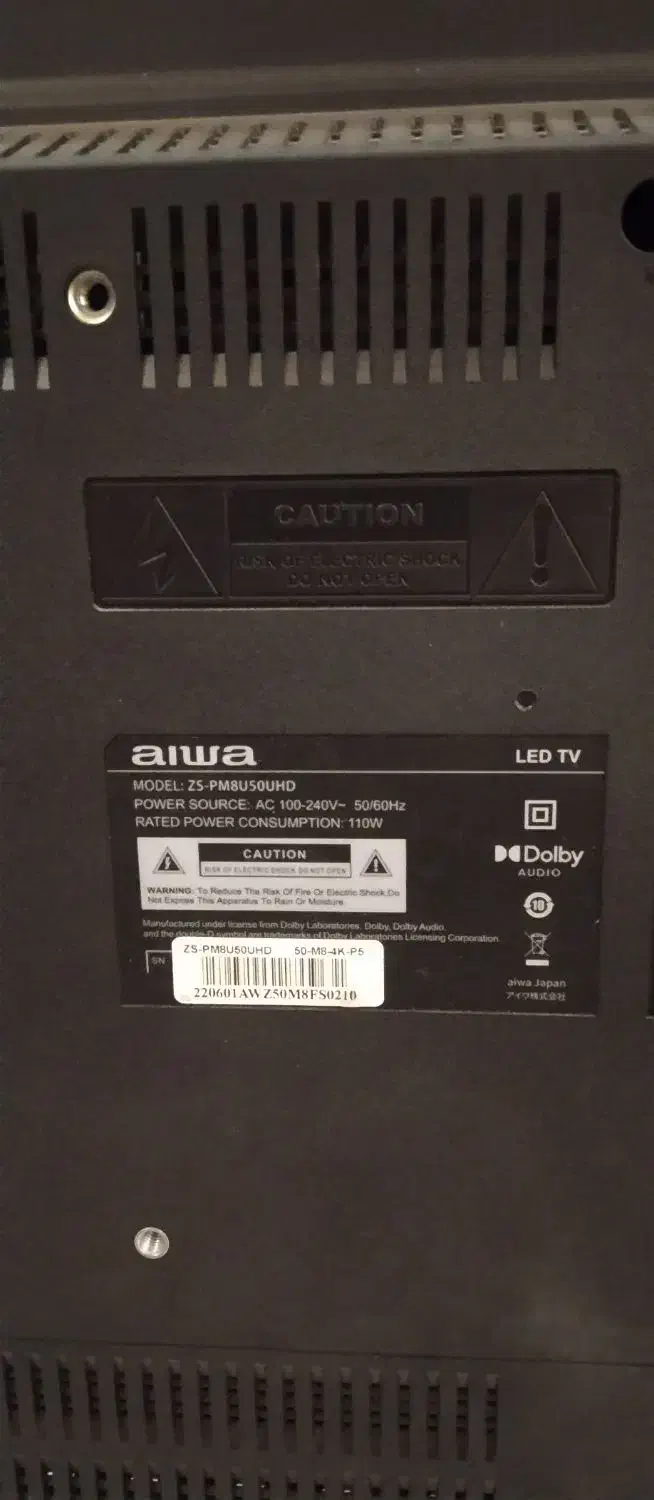 تلویزیونLED آیوا،۵۰ضرب خورده،جاروبرقی،گیرنده|تلویزیون و پروژکتور|پرند, فاز ۴|دیوار