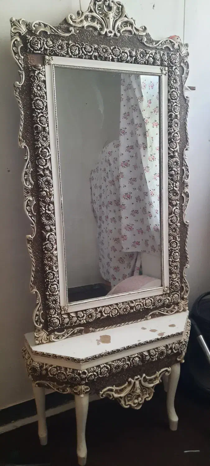 آینه میز آینه|مبلمان خانگی و میز عسلی|میرجاوه, |دیوار