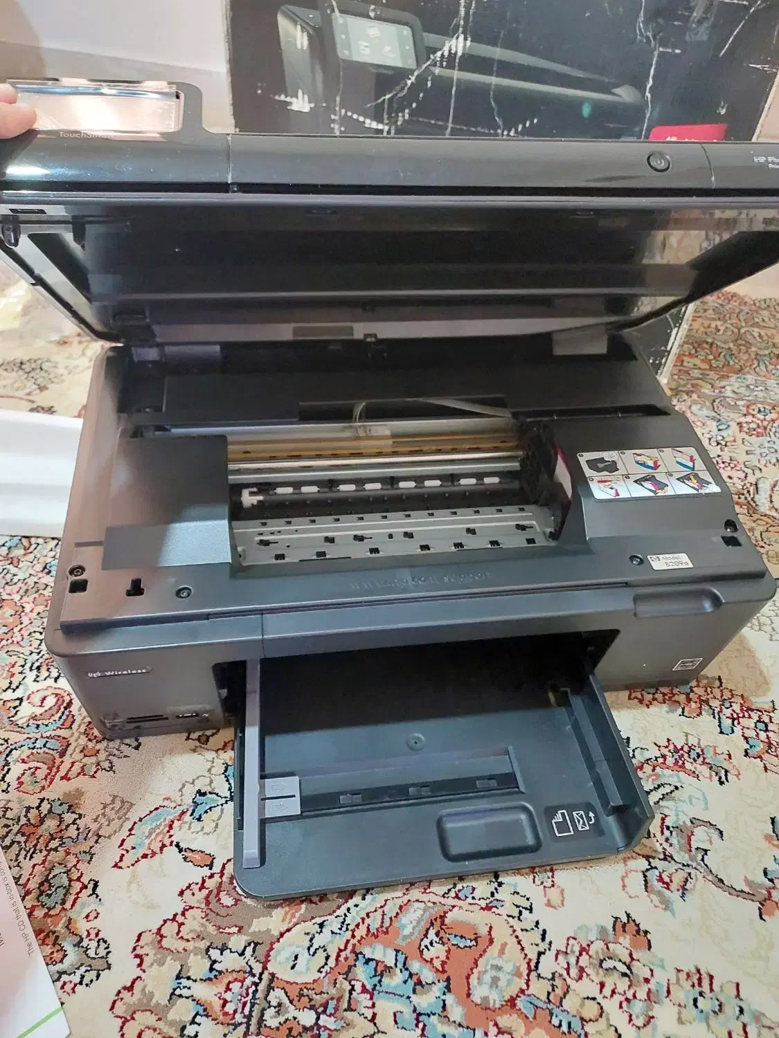 پرینتر 3کاره hp (پرینتر اسکنر کپی) چاپ عکس رنگی|پرینتر، اسکنر، کپی، فکس|پرند, فاز ۶|دیوار