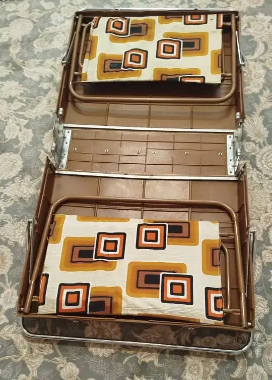 تخت نوزاد کنار مادر- تاشو و قابل حمل بصورت چمدان|تخت و سرویس خواب|شیراز, رحمتآباد|دیوار