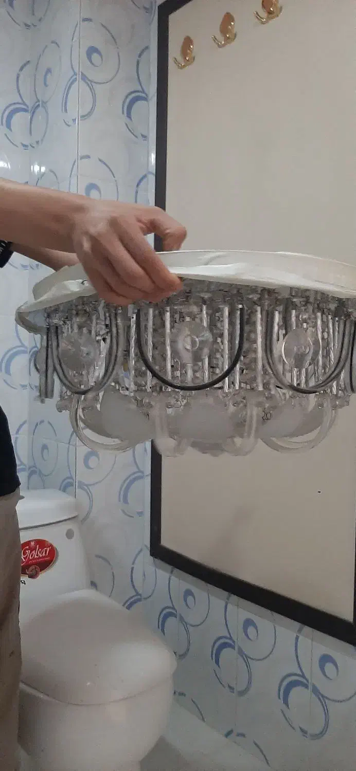 لوستر سقفی|لوستر و چراغ آویز|تبریز, |دیوار