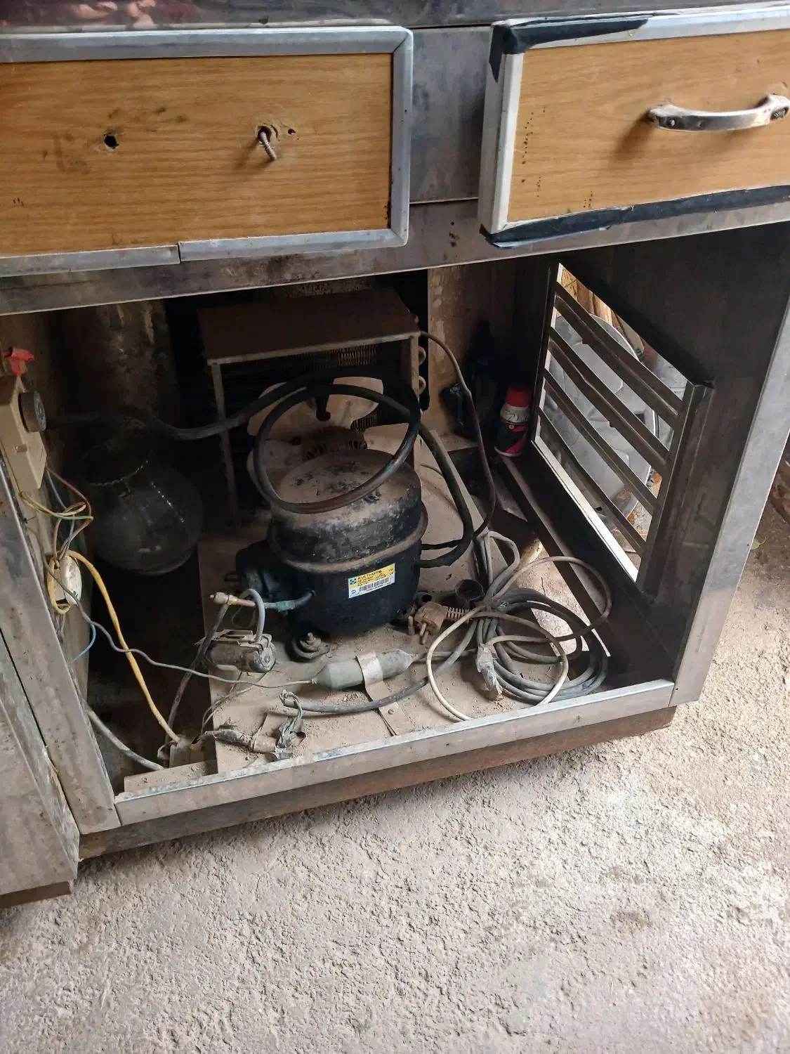 یخچال استیل مغازه|فروشگاه و مغازه|ارمند, |دیوار