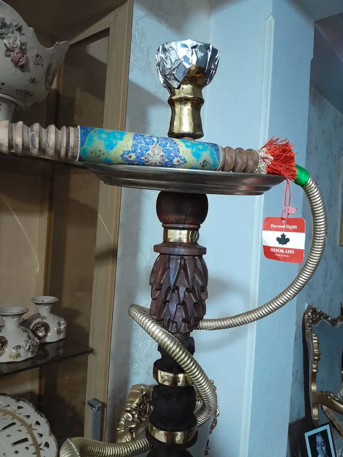 قلیان چوبی|کلکسیون و سرگرمی|تهران, شهرک ولیعصر جنوبی|دیوار