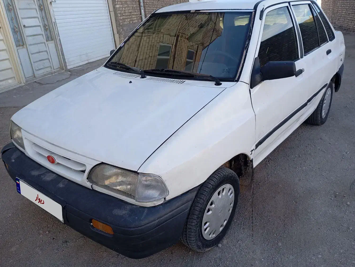 پراید مدل 81یکی گلگیر رنگ|خودرو سواری و وانت|یزد, |دیوار