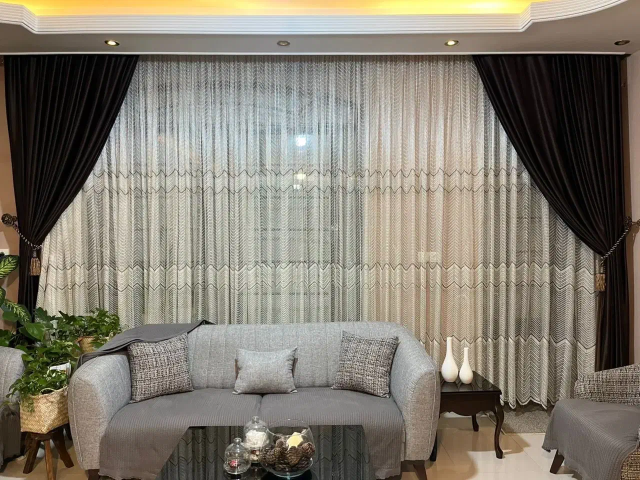 پرده حریر دانتل|پرده، رانر، رومیزی|مرودشت, پشت سایپا‎|دیوار