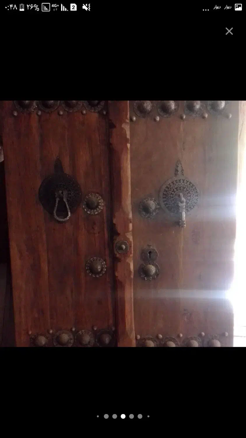 انواع درب و پنجره های قدیمی وسایل عتیقه|کلکسیون اشیاء عتیقه|اصفهان, سنبلستان|دیوار