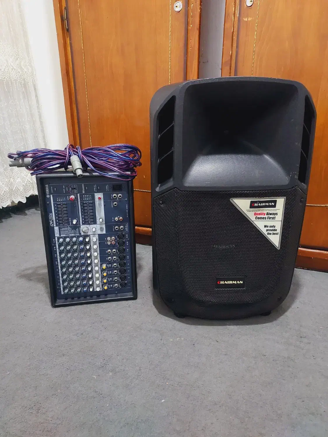 پاورمیکسر یاماها باند پستیو چیرمن باندپسیو|سیستم صوتی خانگی|مشهد, موعود|دیوار