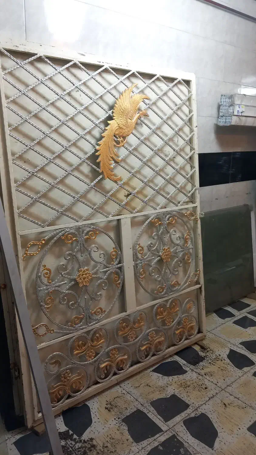 درب اهنی دو لنگه|مصالح و تجهیزات ساختمان|لنگرود, |دیوار